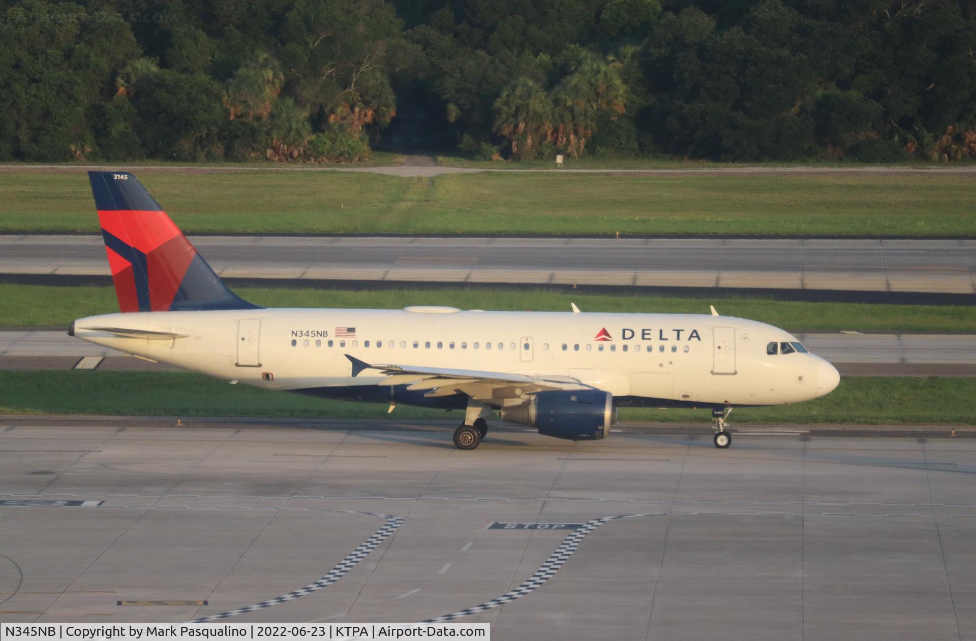 N345NB, 2002 Airbus A319-114 C/N 1774, Airbus A319-114