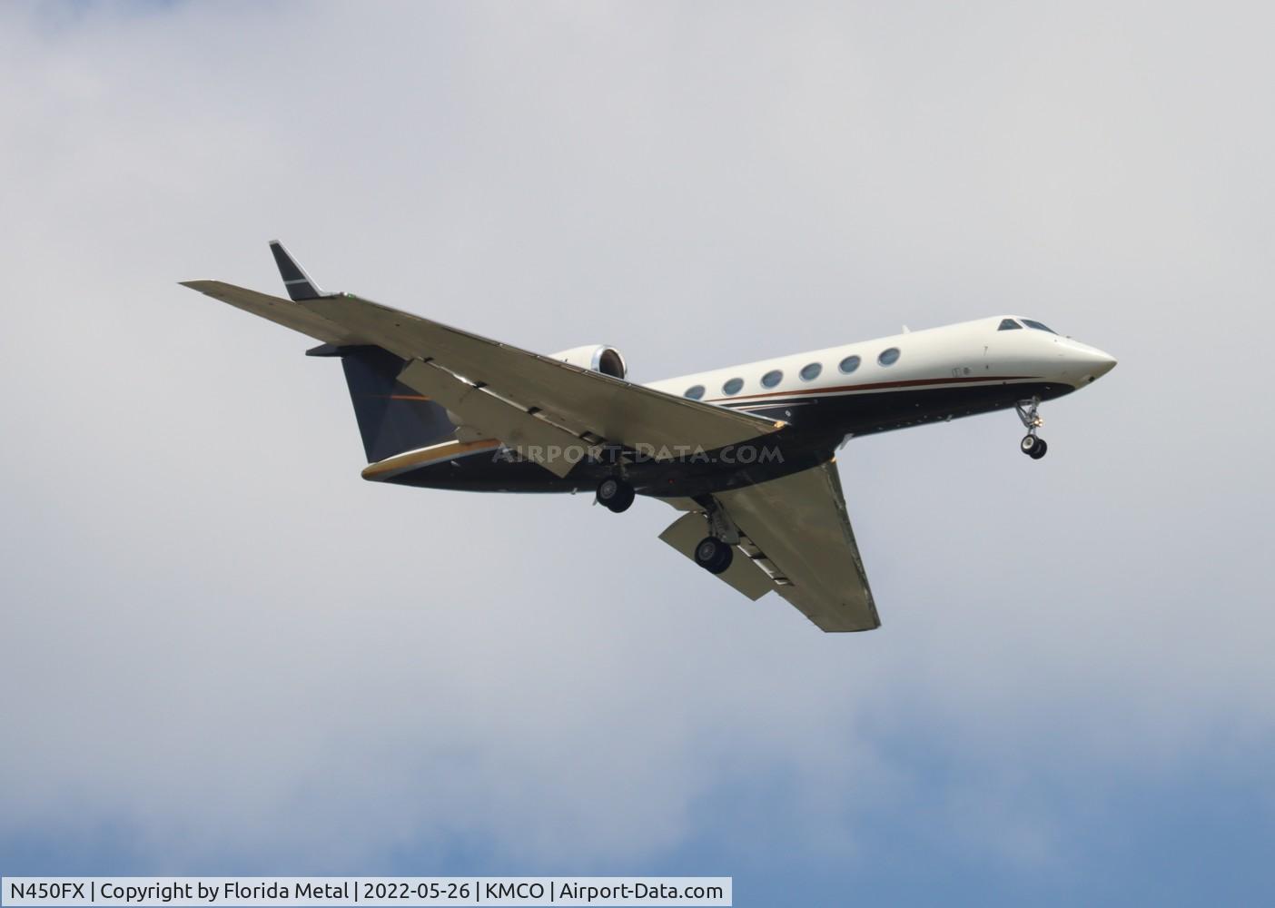 N450FX, 2015 Gulfstream GIV-X (G450) C/N 4330, MCO 2022