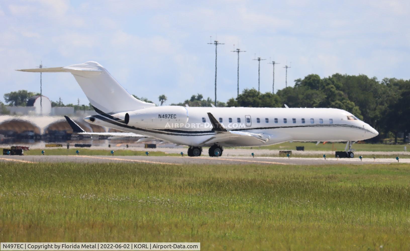 N497EC, 2010 Bombardier BD-700-1A10 Global Express XRS C/N 9396, ORL 2022