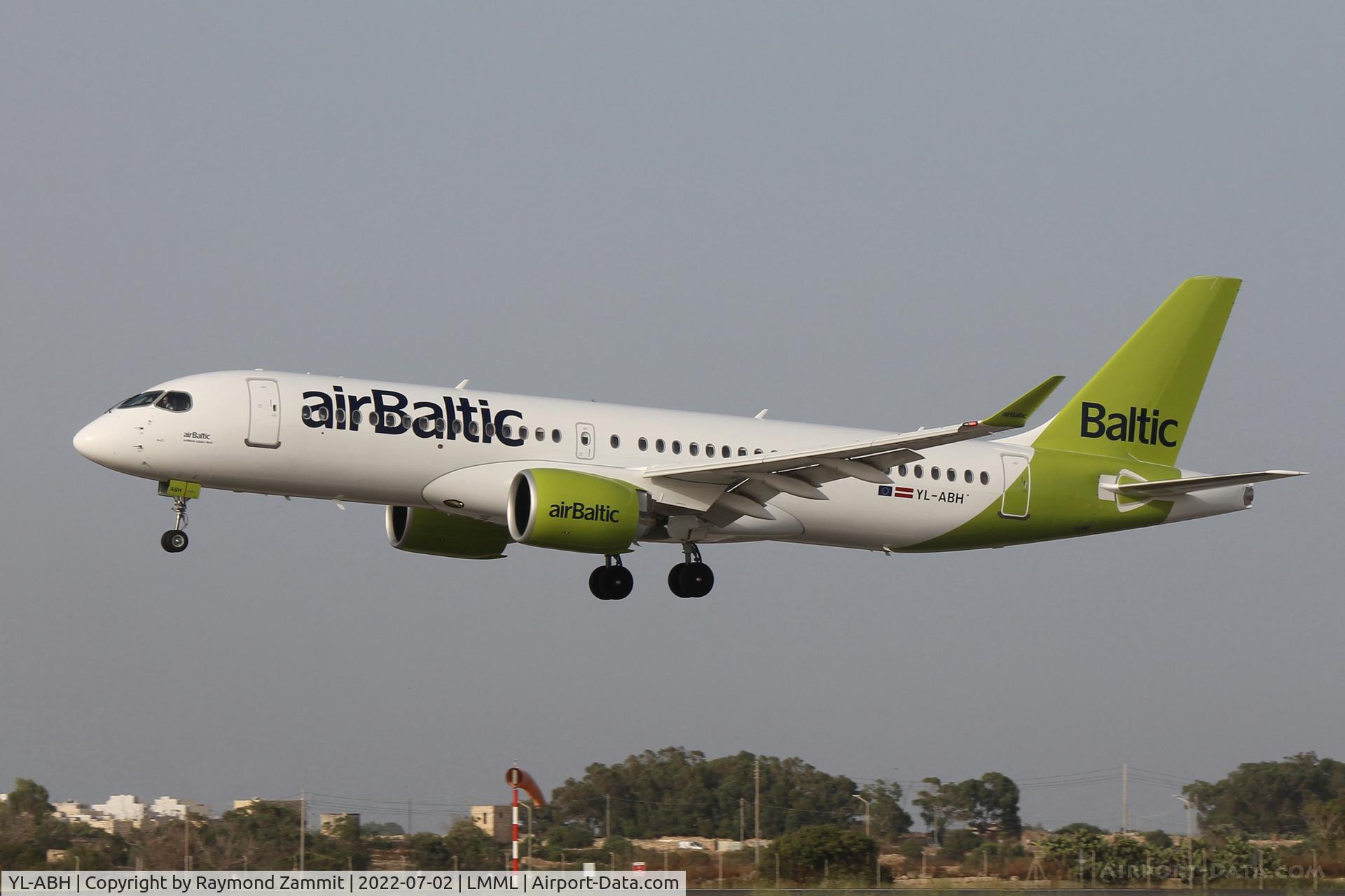 YL-ABH, 2022 Airbus A220-300 C/N 55162, A220 YL-ABH Air Baltic