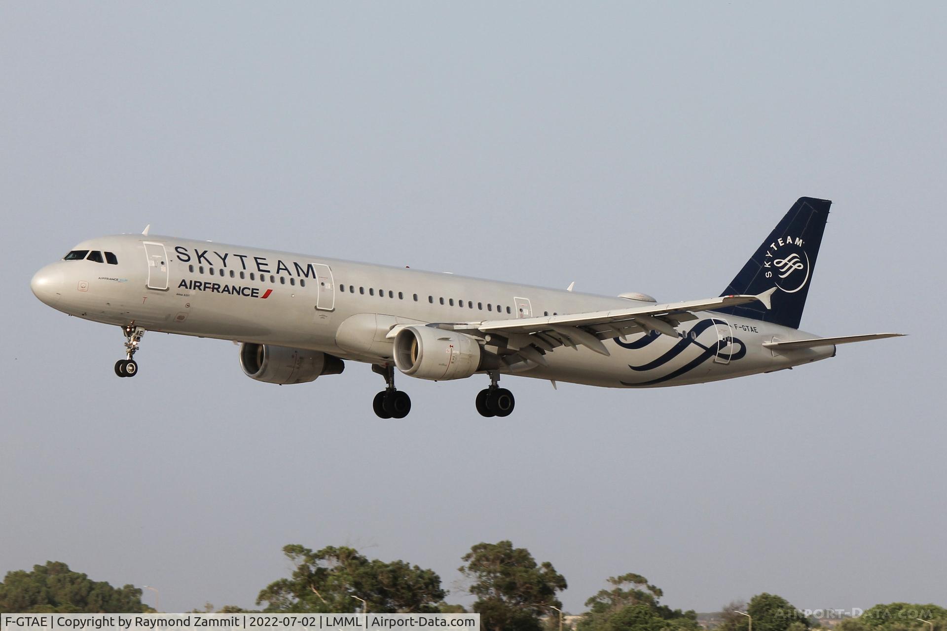 F-GTAE, 1998 Airbus A321-211 C/N 0796, A321 F-GTAE Air France in SkyTeam livery