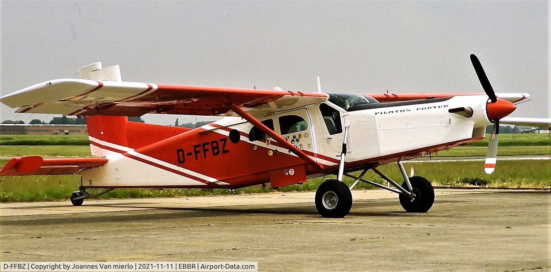 D-FFBZ, 1990 Pilatus PC-6/B2-H4 Turbo Porter C/N 869, Slide scan