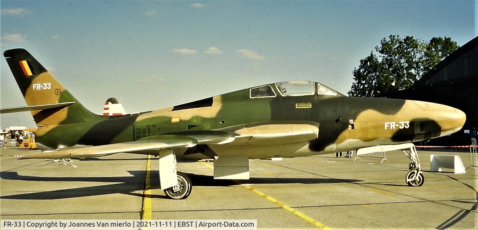 FR-33, 1953 Republic RF-84F-46-RE Thunderflash C/N Not found FR-33, Slide scan