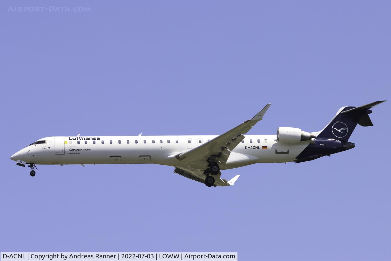 D-ACNL, 2010 Bombardier CRJ-900 NG (CL-600-2D24) C/N 15252, Lufthansa CityLine CRJ-900