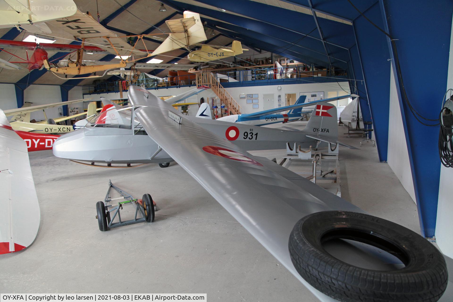 OY-XFA, 1954 Polyt III C/N 1, Arnborg 3.8.2021