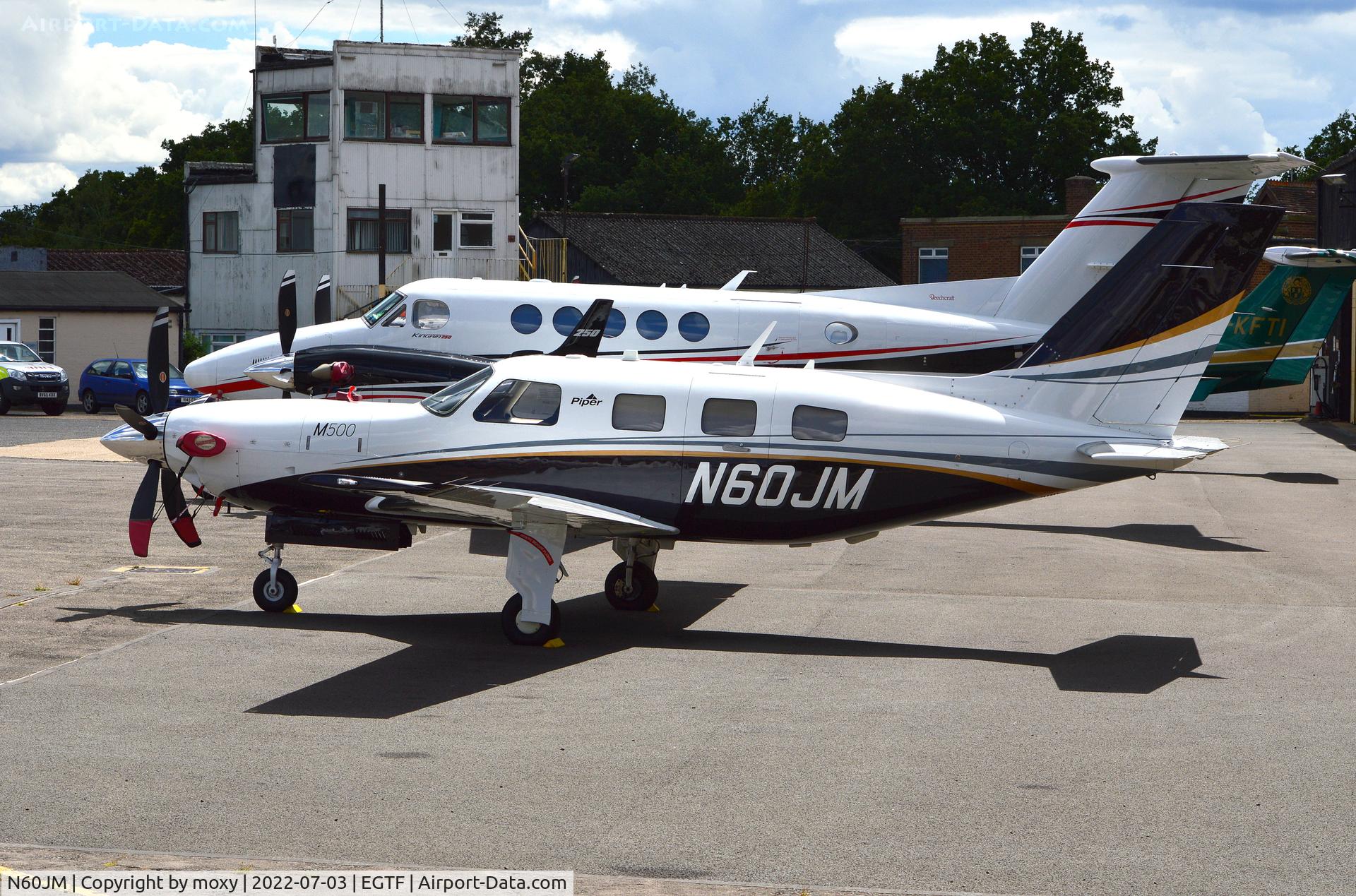 N60JM, Piper PA-46 500TP Meridan C/N 4697660, Piper PA-46 500TP Meridan at Fairoaks.