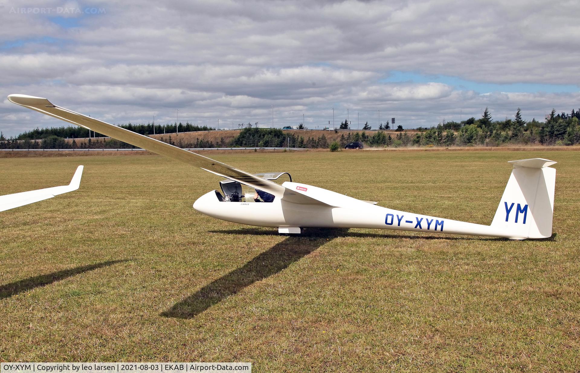 OY-XYM, 1974 Grob Standard Cirrus C/N 493G, Arnborg 3.8.2021
