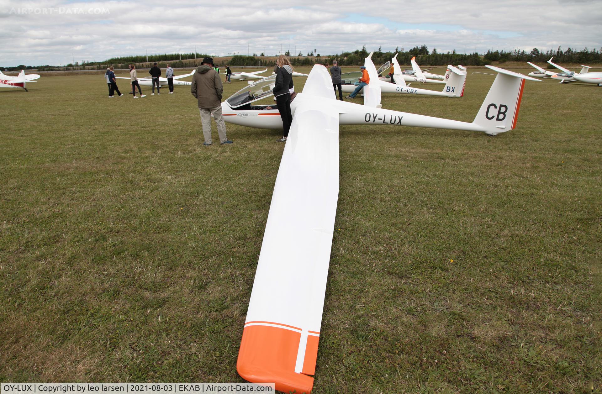 OY-LUX, 1980 Schleicher ASW-20 C/N 20324, Arnborg 3.8.2021