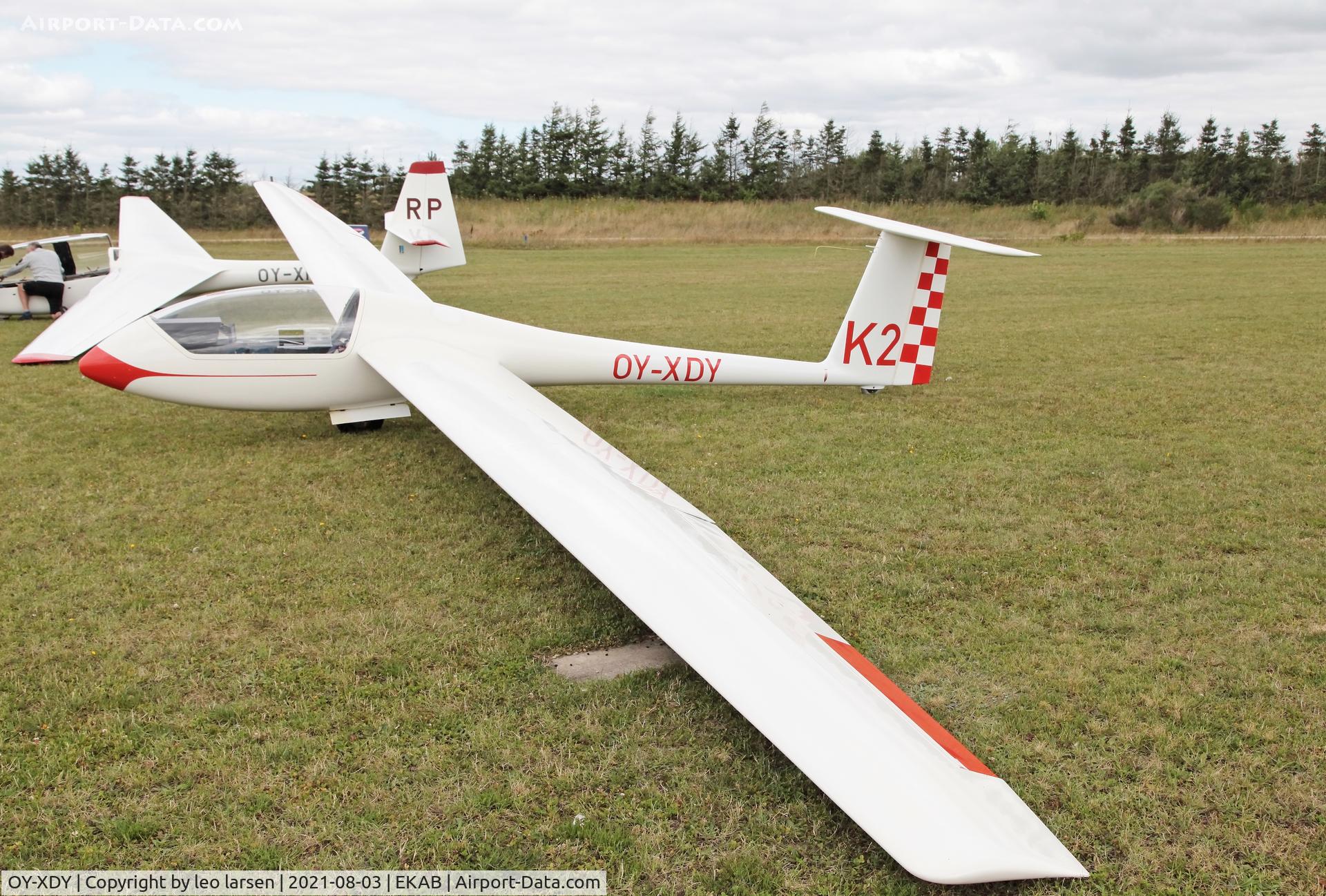 OY-XDY, 1976 Grob G-102 Astir CS C/N 1361, Arnborg 3.8.2021