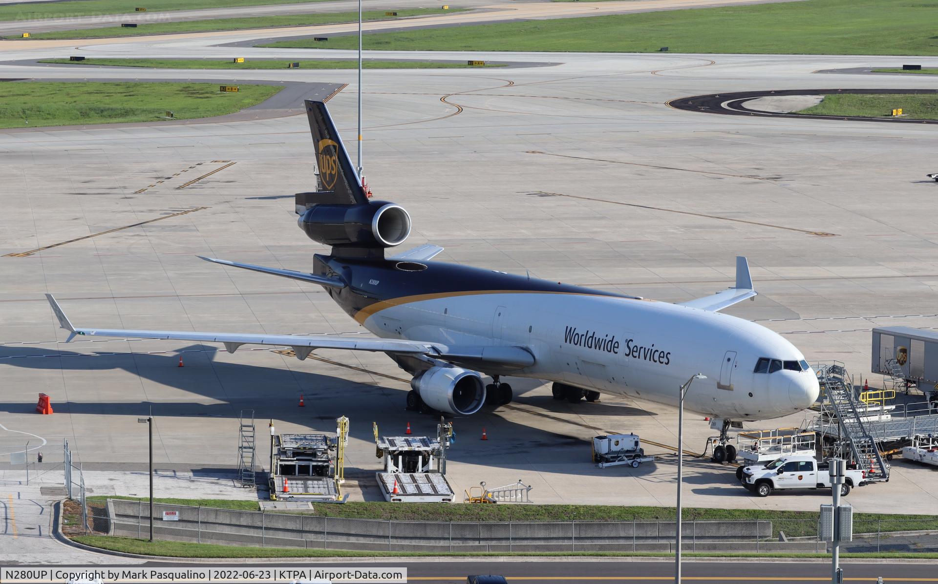 N280UP, 1997 McDonnell Douglas MD-11F C/N 48634, McDonnell Douglas MD-11F