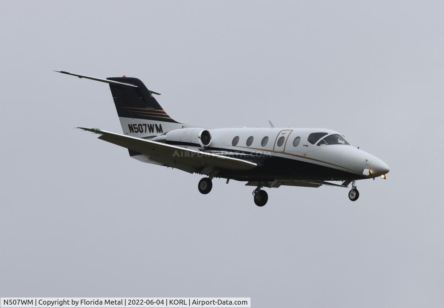 N507WM, 2007 Raytheon Aircraft Company 400A C/N RK-507, Special Olympics 2022