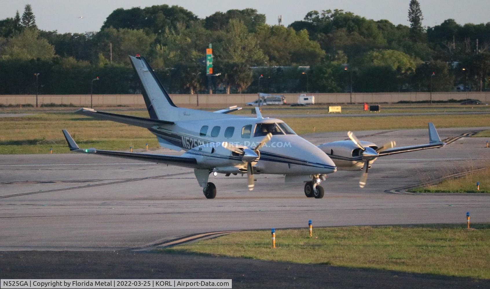 N525GA, 1979 Beech B-60 Duke C/N P-525, ORL 2022