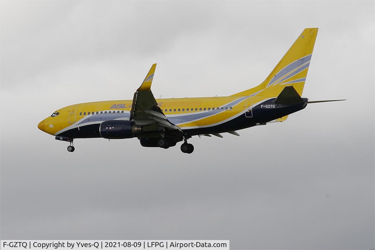 F-GZTQ, 1999 Boeing 737-73S C/N 29080, Boeing 737-73S, On final rwy26L, Roissy Charles De Gaulle airport (LFPG-CDG)