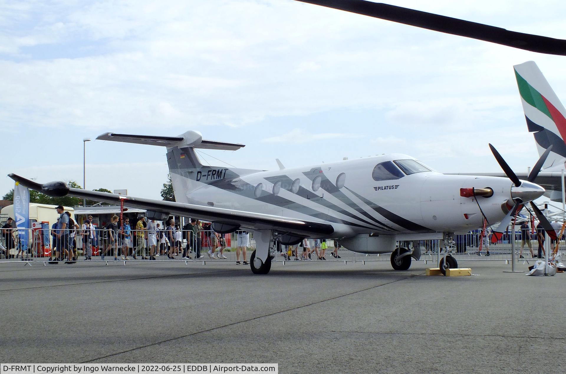 D-FRMT, 2009 Pilatus PC-12/47E NG C/N 1186, Pilatus PC-12/47E NG of E.I.S. Aircraft at ILA 2022, Berlin