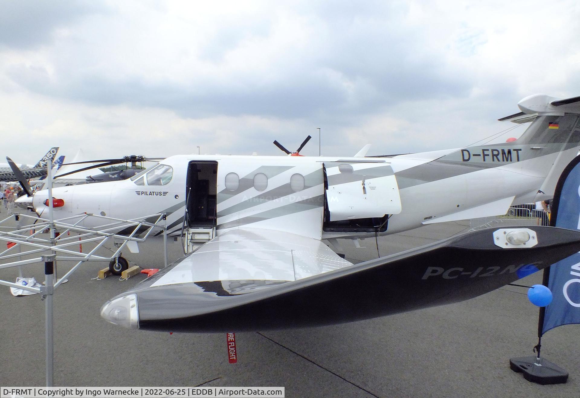 D-FRMT, 2009 Pilatus PC-12/47E NG C/N 1186, Pilatus PC-12/47E NG of E.I.S. Aircraft at ILA 2022, Berlin