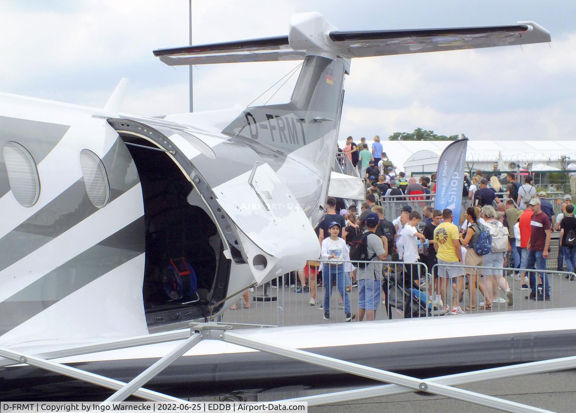 D-FRMT, 2009 Pilatus PC-12/47E NG C/N 1186, Pilatus PC-12/47E NG of E.I.S. Aircraft at ILA 2022, Berlin