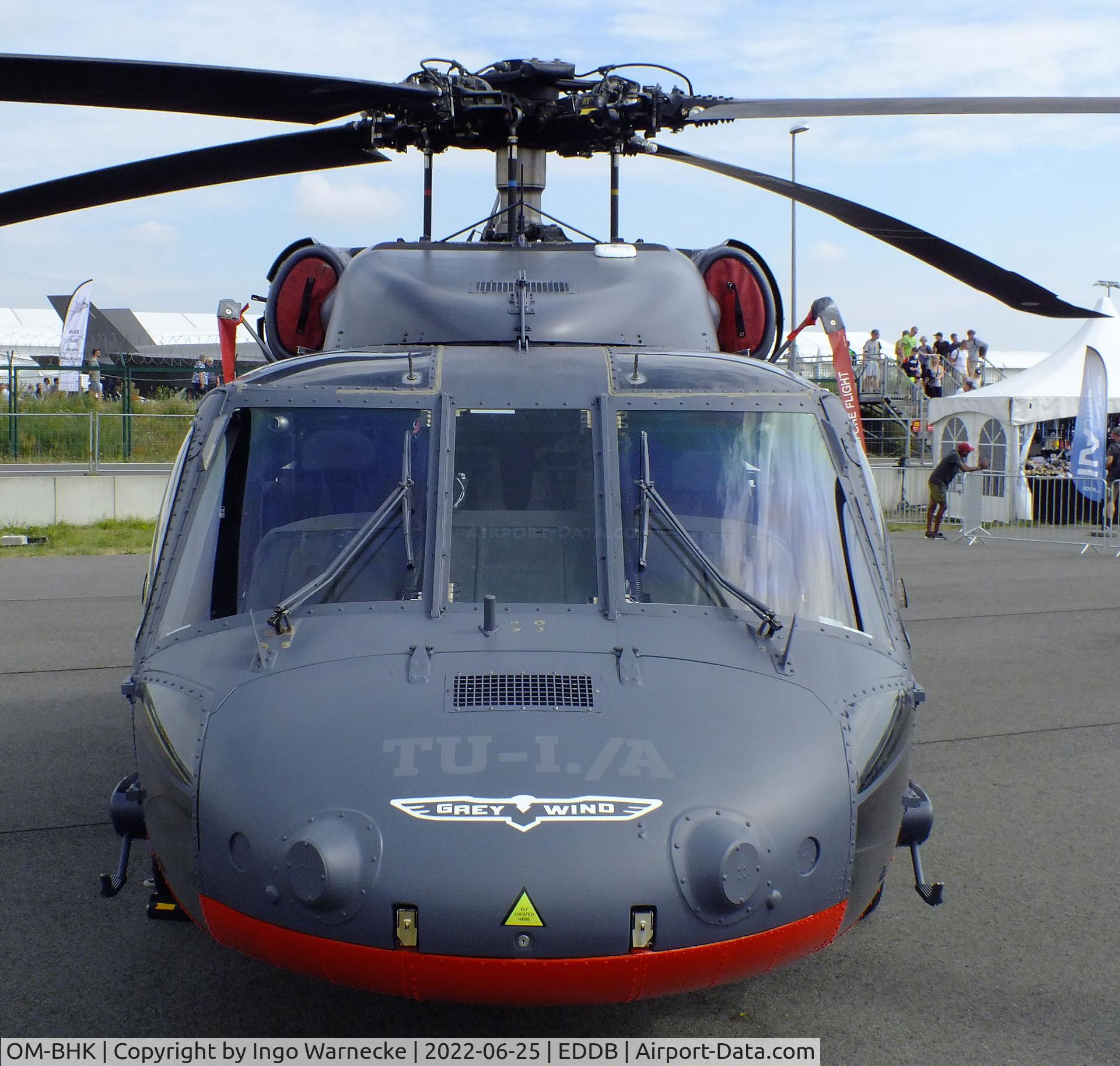 OM-BHK, 1981 Sikorsky UH-60A Black Hawk C/N 70273, Sikorsky UH-60A Black Hawk of Slovak Training Academy at ILA 2022, Berlin