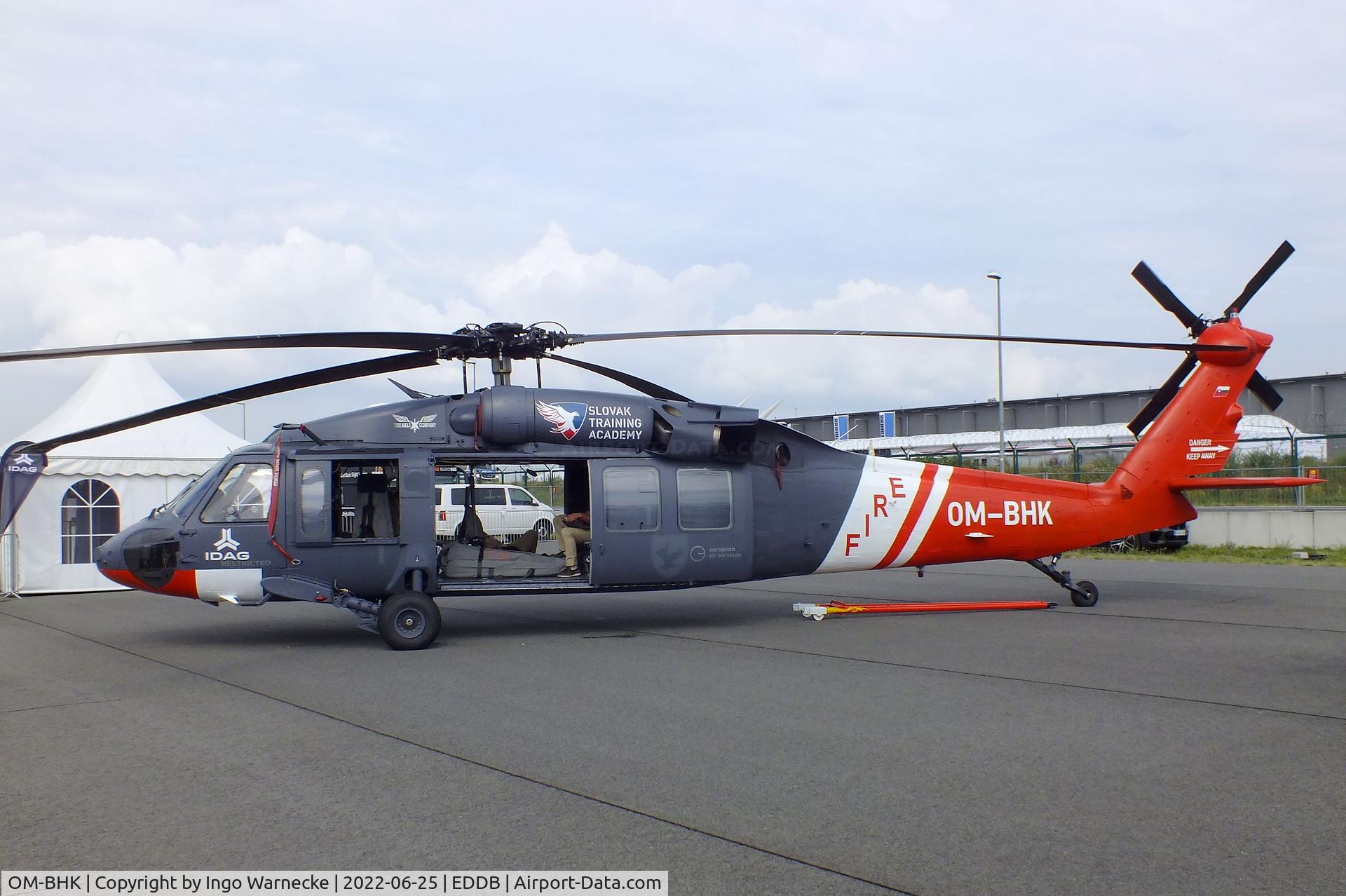 OM-BHK, 1981 Sikorsky UH-60A Black Hawk C/N 70273, Sikorsky UH-60A Black Hawk of Slovak Training Academy at ILA 2022, Berlin