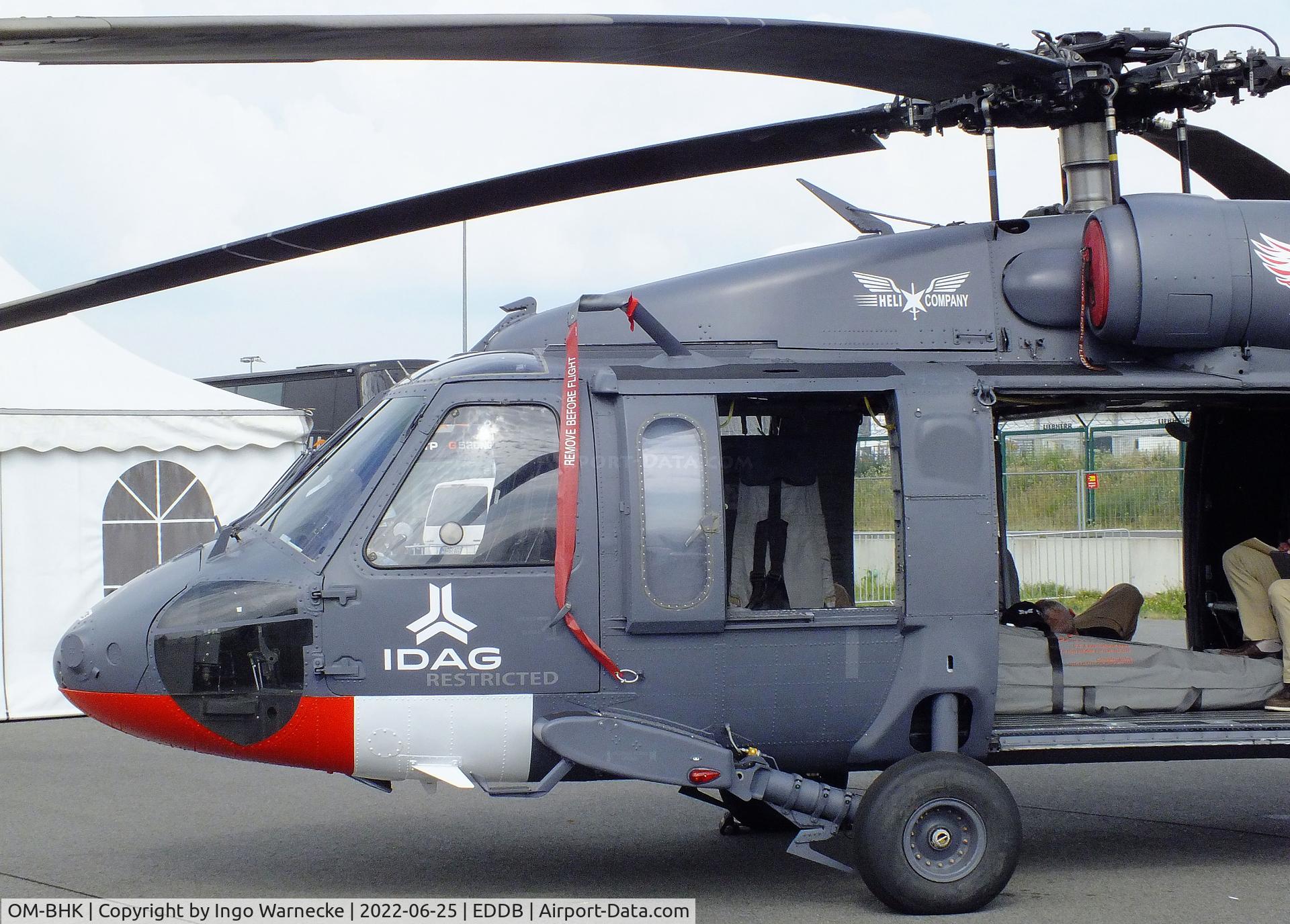 OM-BHK, 1981 Sikorsky UH-60A Black Hawk C/N 70273, Sikorsky UH-60A Black Hawk of Slovak Training Academy at ILA 2022, Berlin