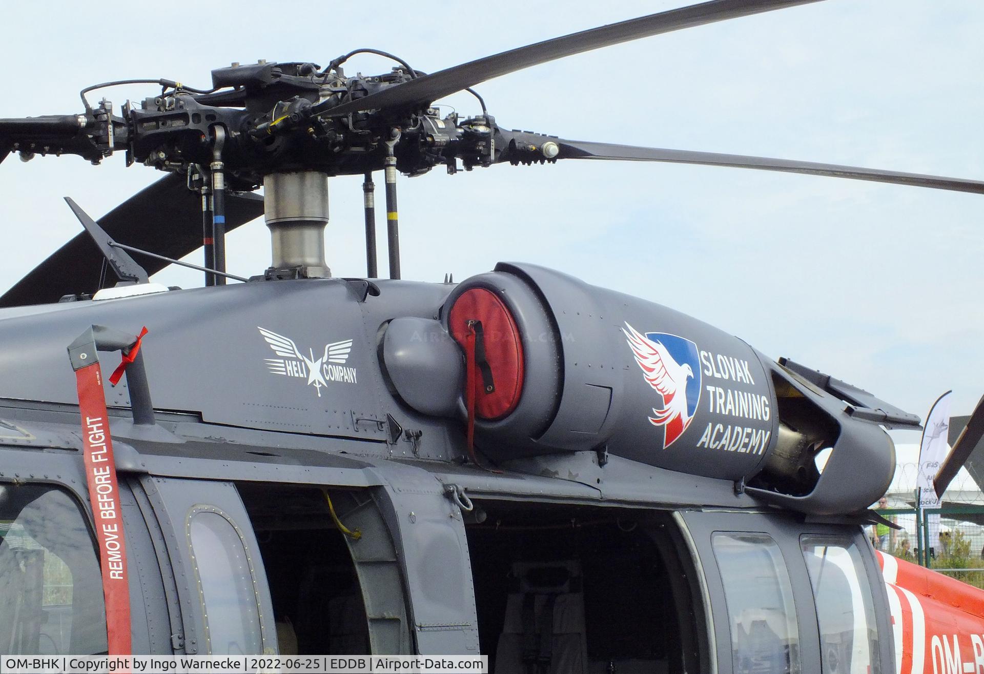 OM-BHK, 1981 Sikorsky UH-60A Black Hawk C/N 70273, Sikorsky UH-60A Black Hawk of Slovak Training Academy at ILA 2022, Berlin