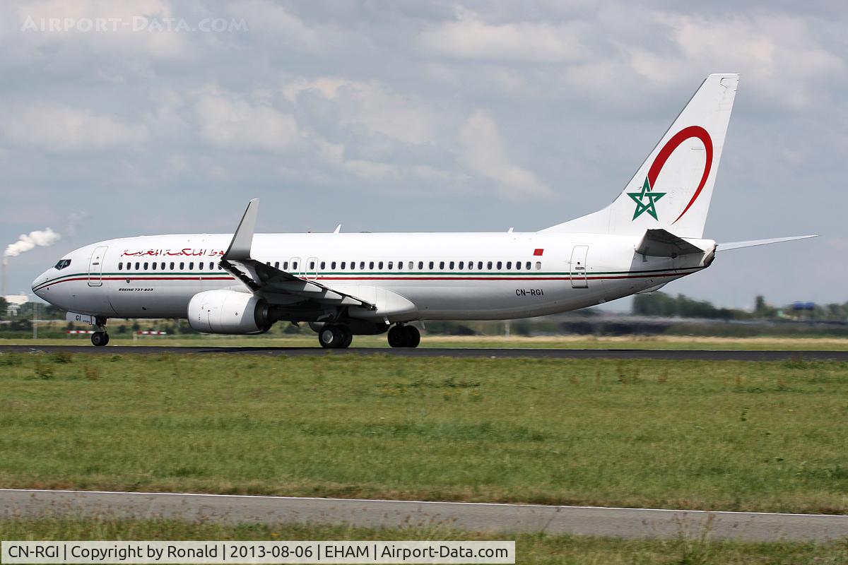 CN-RGI, 2011 Boeing 737-86N C/N 36831, at spl