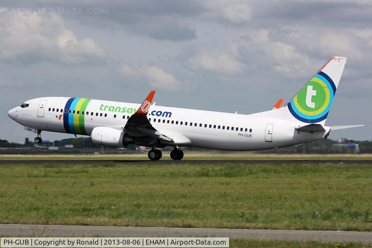 PH-GUB, Boeing 737-8EH C/N 35832/3309, at spl
