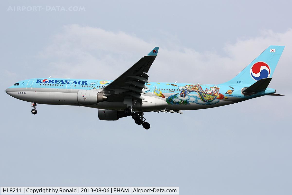 HL8211, 2010 Airbus A330-223 C/N 1133, at spl