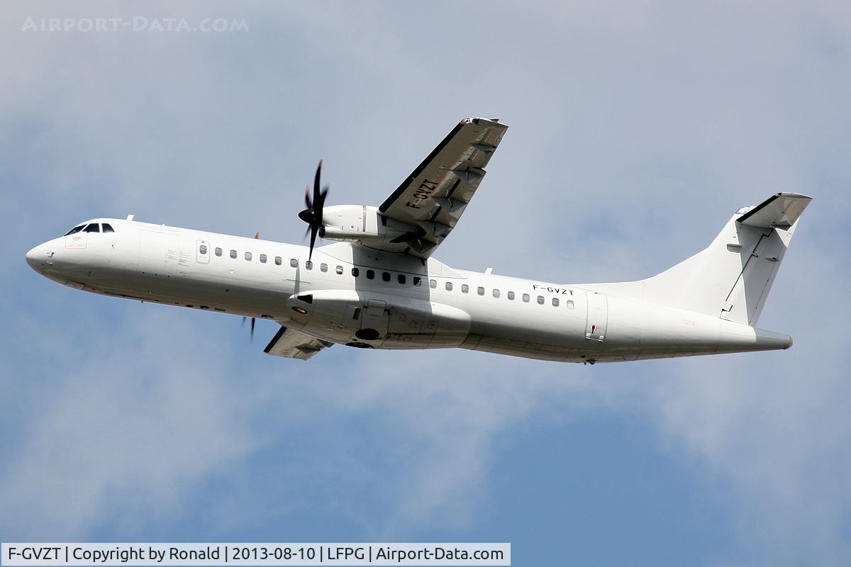 F-GVZT, 2008 ATR 72-212A C/N 789, at cdg