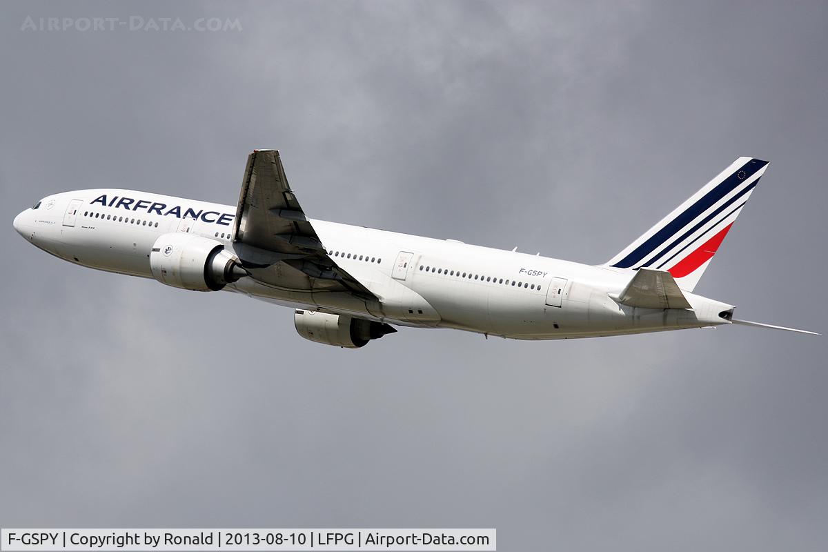 F-GSPY, 2002 Boeing 777-228/ER C/N 32305, at cdg