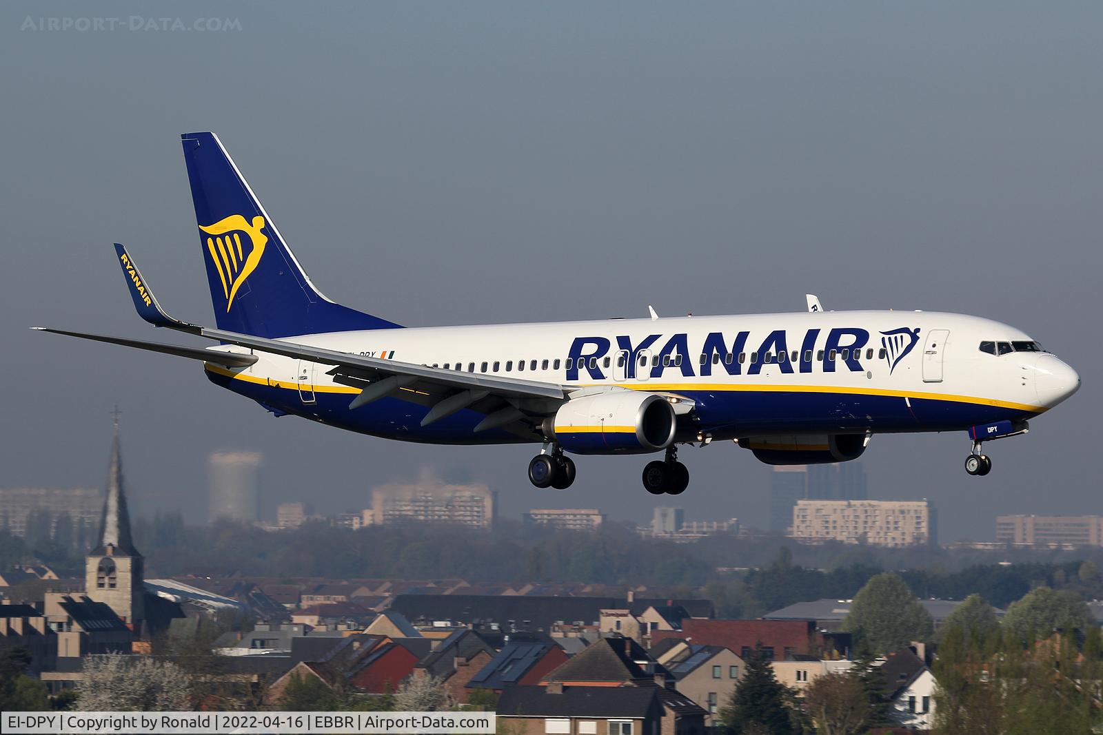EI-DPY, 2007 Boeing 737-8AS C/N 33615, at bru