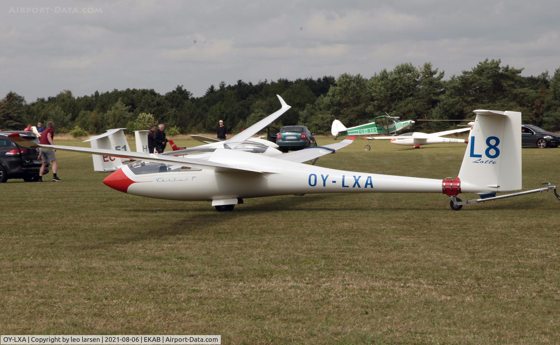 OY-LXA, 1987 Schempp-Hirth Ventus cT C/N 85/330, Arnborg 6.8.2021