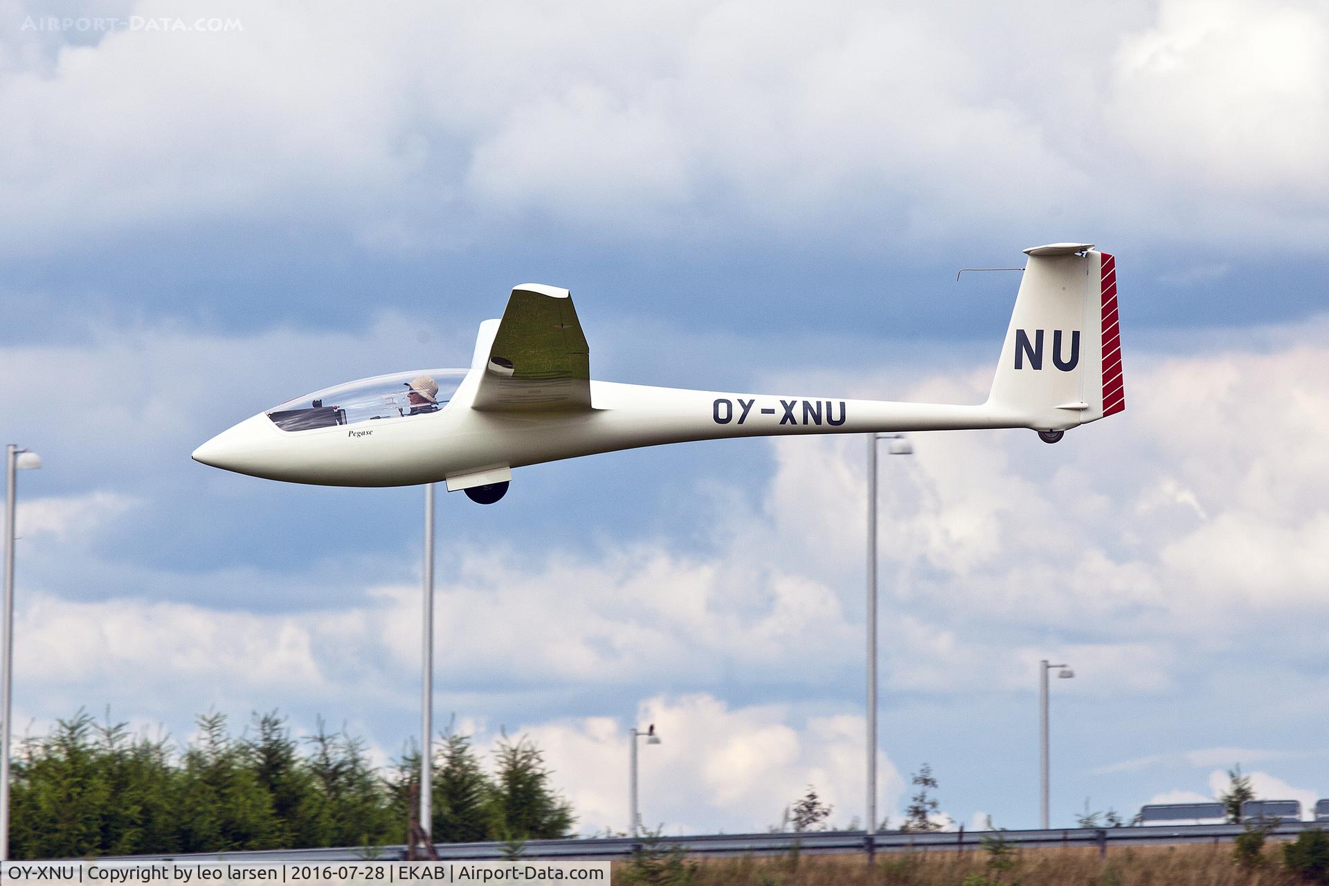 OY-XNU, 1985 Centrair C101A Pegase C/N 101A-0208, Arnborg 28.7.2016