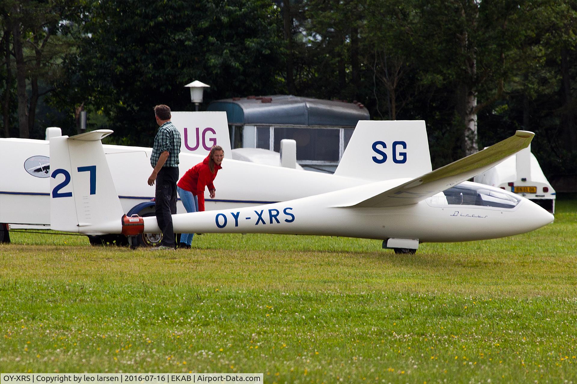 OY-XRS, 1989 Schempp-Hirth Discus b C/N 270, Arnborg 28.7.2016