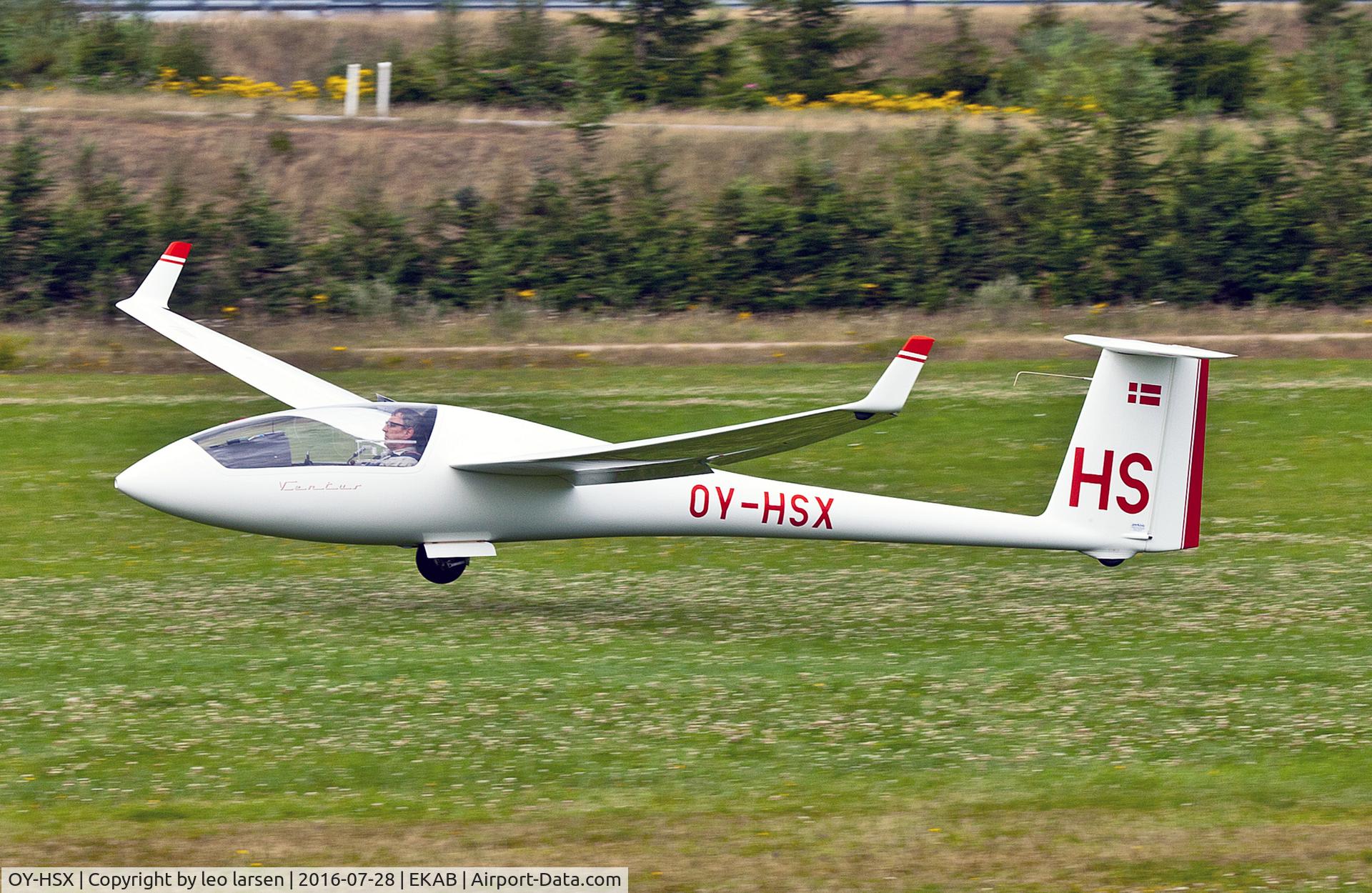 OY-HSX, 1984 Schempp-Hirth Ventus B C/N 206, Arnborg 28.7.2016
