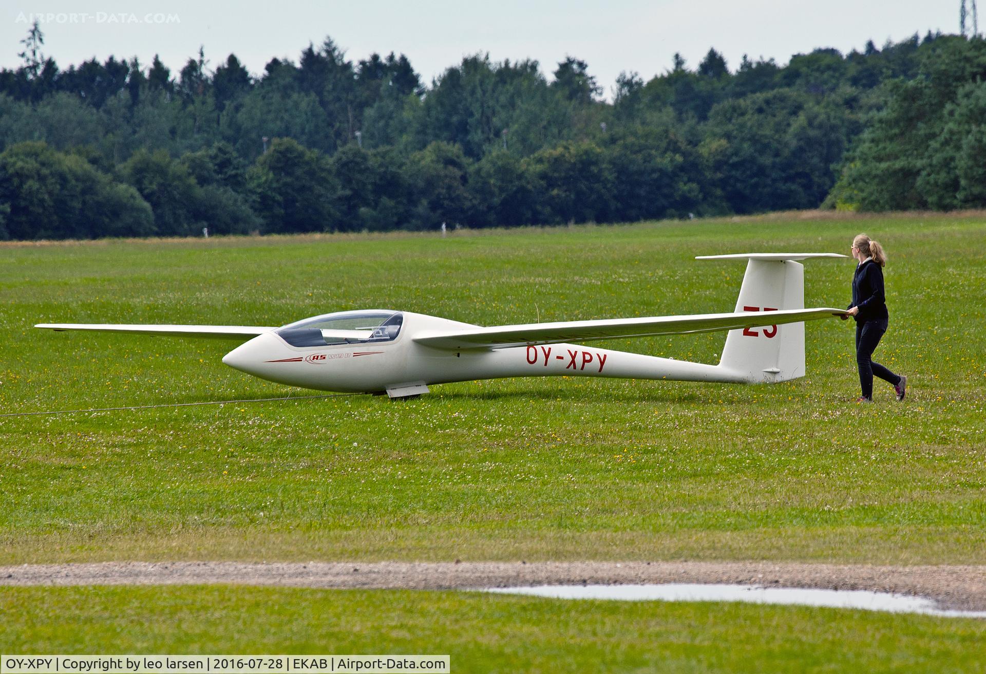 OY-XPY, 1983 Schleicher ASW-19B C/N 19372, Arnborg 28.7.2016