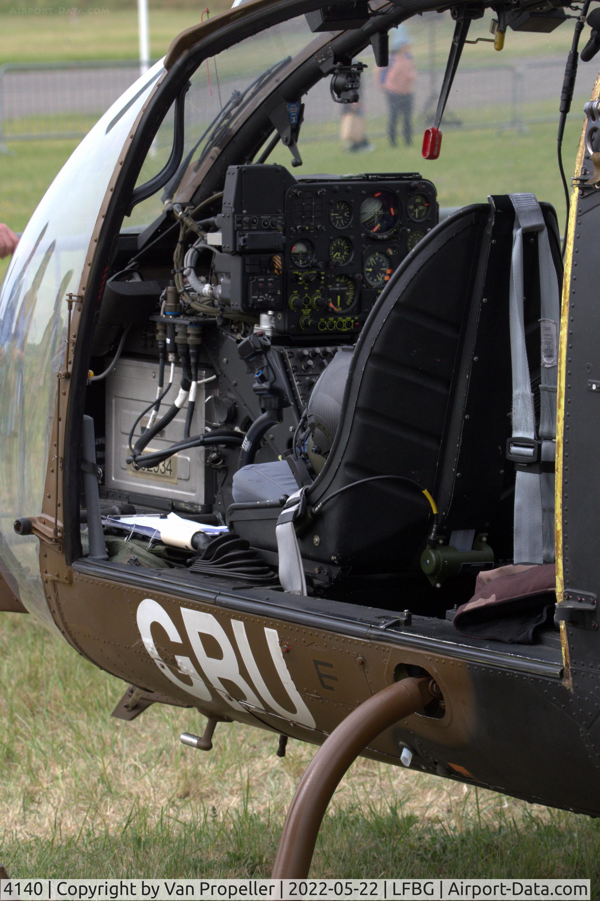 4140, Aérospatiale SA-342M Gazelle C/N 2140, Aérospatiale SA 342M Gazelle of the French Army (ALAT) at BA709 Cognac - Châteaubernard Air Base, 22 may 2022
