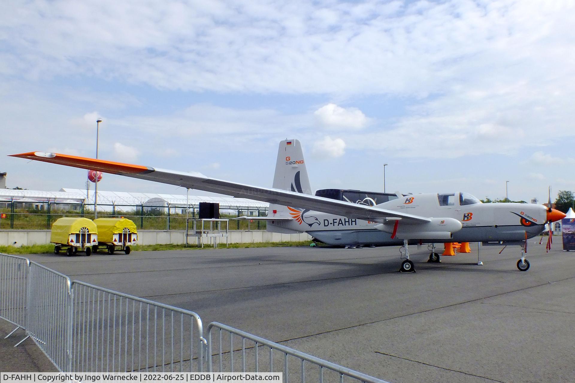 D-FAHH, 1991 Grob G-520 Egrett II C/N 10005, Grob G.520NG Egrett II at ILA 2022, Berlin