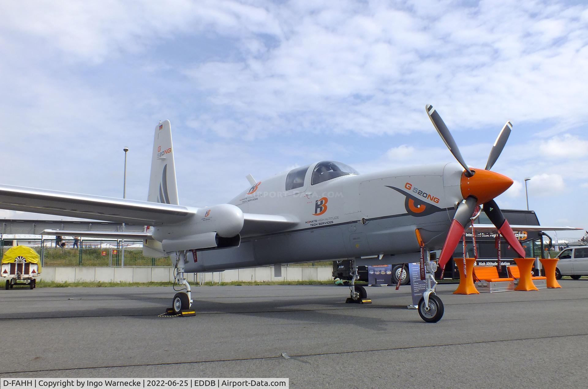 D-FAHH, 1991 Grob G-520 Egrett II C/N 10005, Grob G.520NG Egrett II at ILA 2022, Berlin