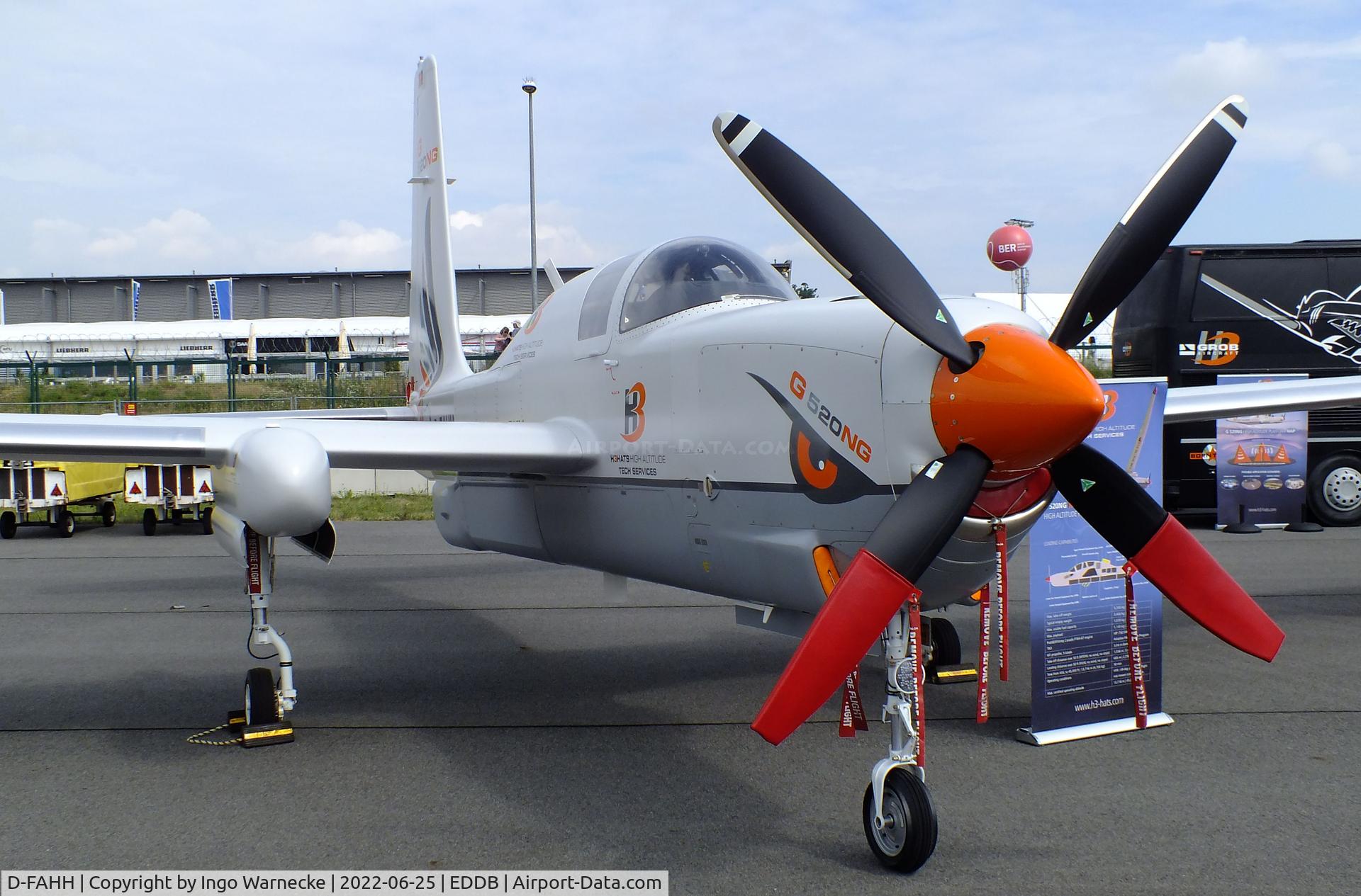 D-FAHH, 1991 Grob G-520 Egrett II C/N 10005, Grob G.520NG Egrett II at ILA 2022, Berlin