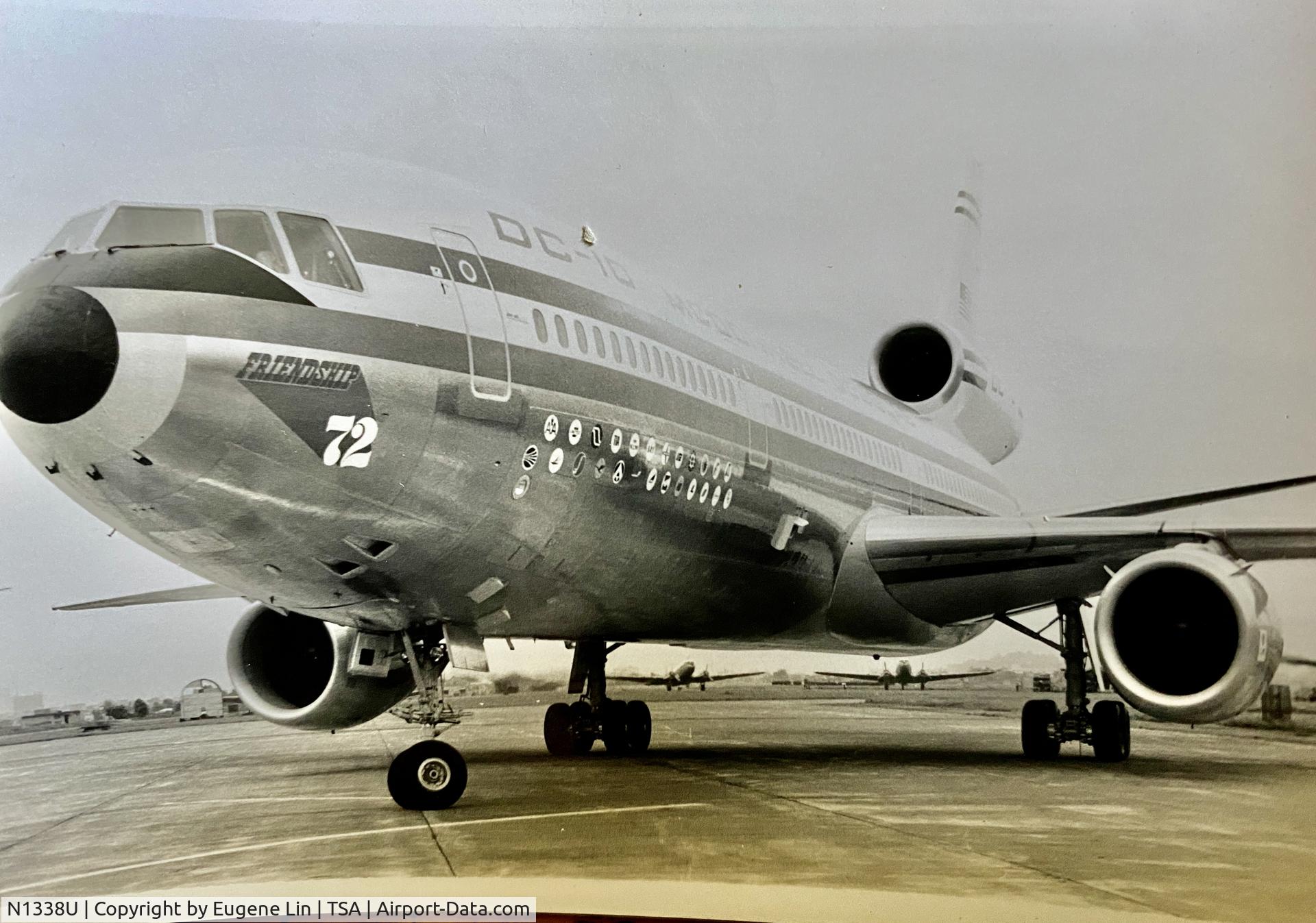 N1338U, 1972 McDonnell Douglas DC-10-10F C/N 46705, Sales tour to Taipei, Taiwan(TSA)