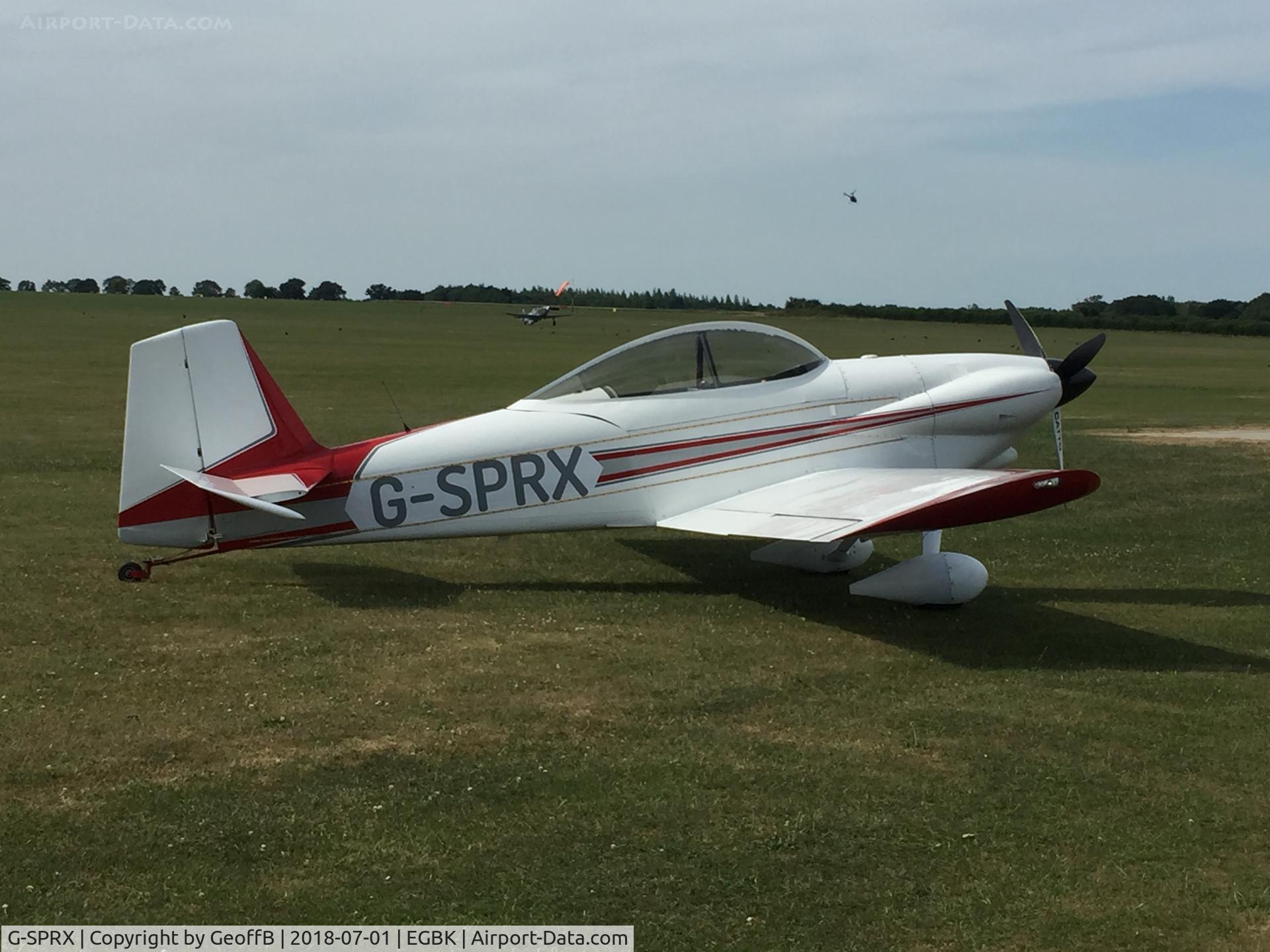 G-SPRX, 2005 Vans RV-4 C/N 1622, Awaiting a pilot!