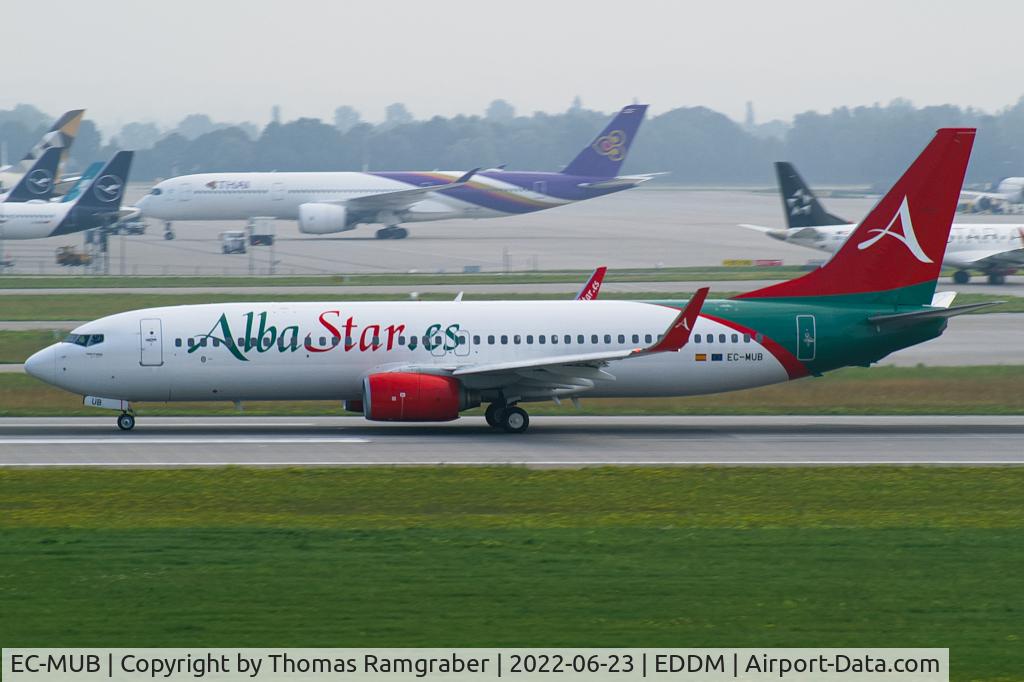 EC-MUB, 2003 Boeing 737-86J C/N 32920, AlbaStar Boeing 737-800