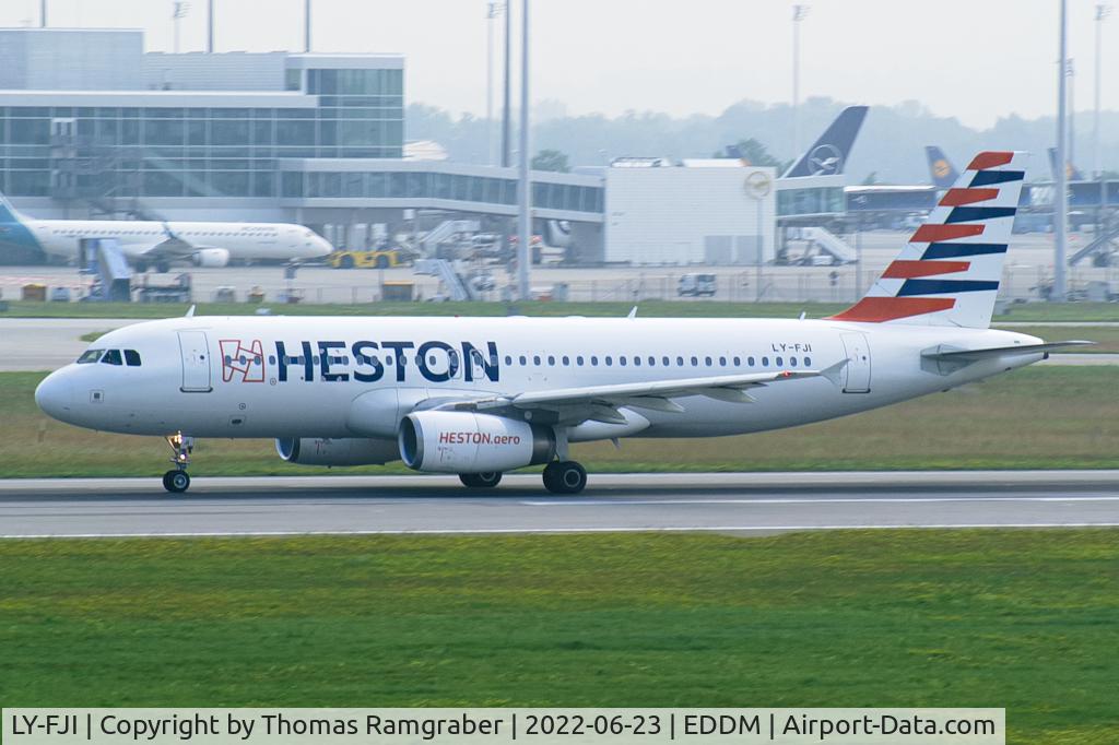LY-FJI, 2004 Airbus A320-232 C/N 2157, Heston Airlines Airbus A320