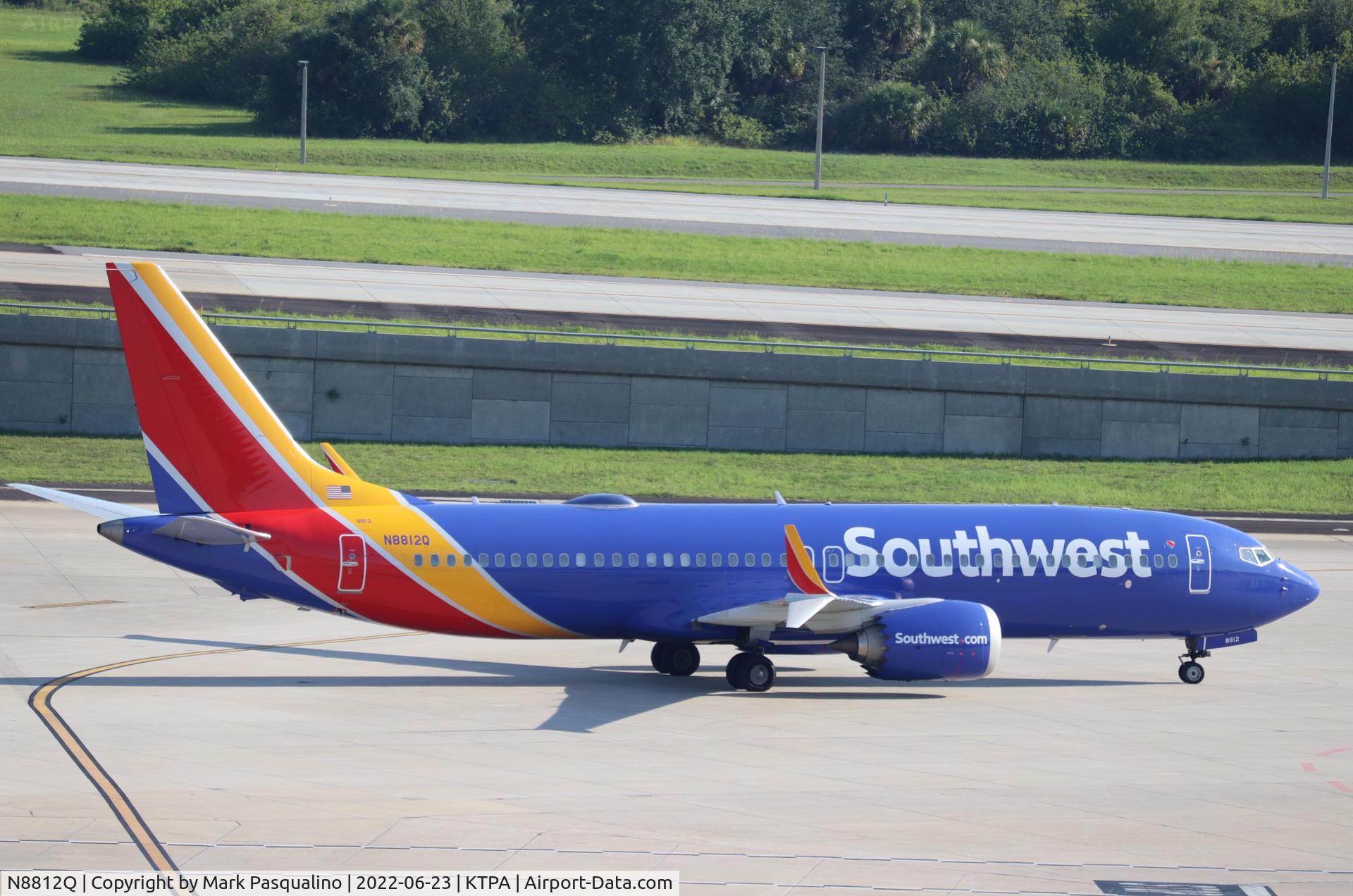 N8812Q, 2021 Boeing 737-8 MAX C/N 42662, Boeing 737-8 MAX
