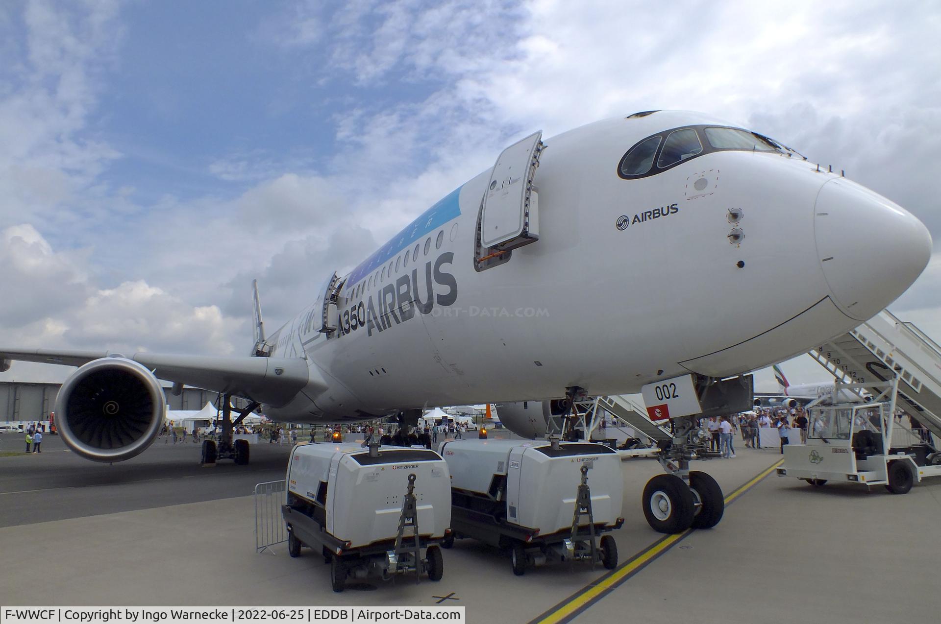 F-WWCF, 2013 Airbus A350-941 C/N 002, Airbus A350-941 Airspace Explorer (cabin technology demonstrator) at ILA 2022, Berlin
