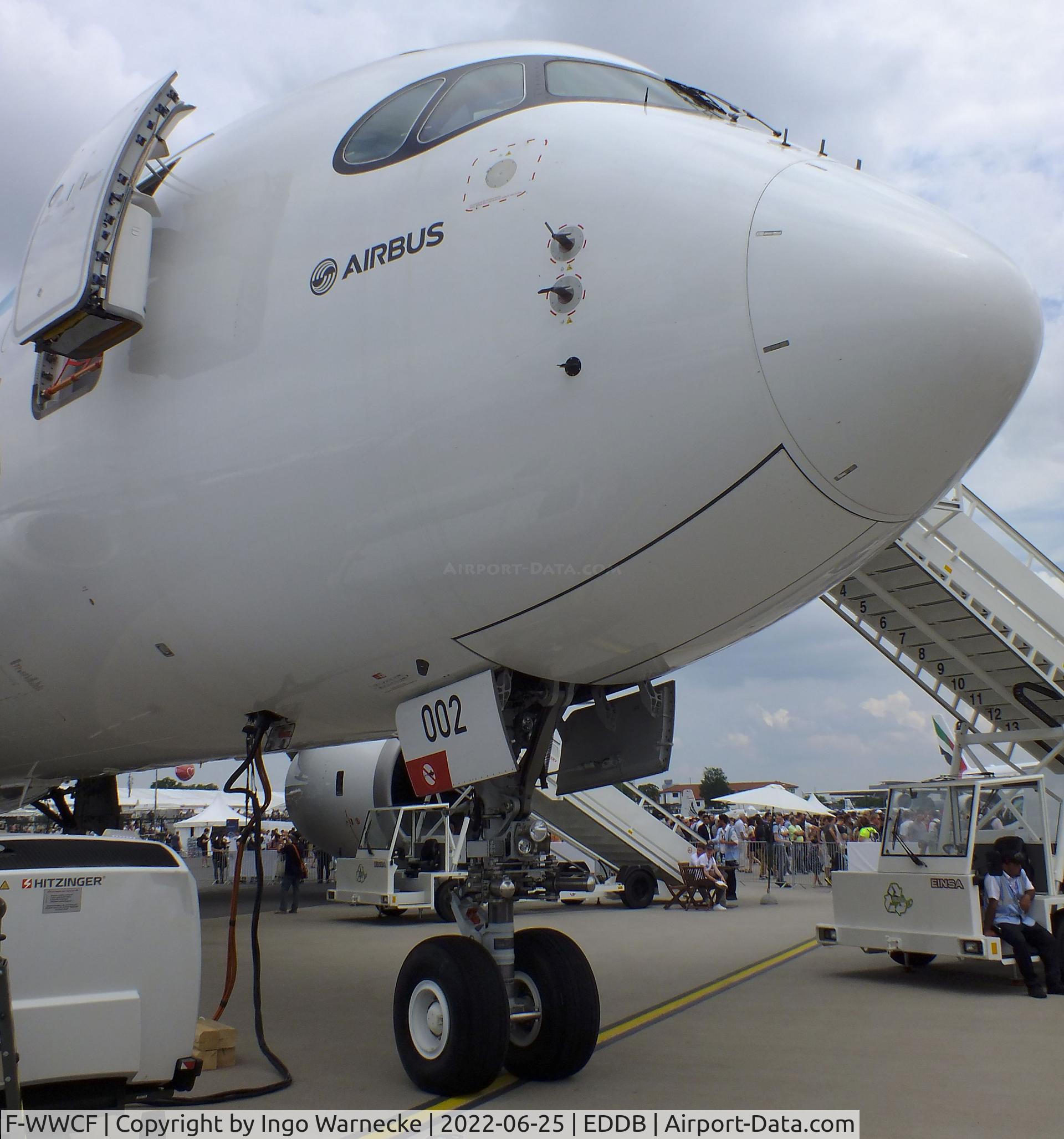 F-WWCF, 2013 Airbus A350-941 C/N 002, Airbus A350-941 Airspace Explorer (cabin technology demonstrator) at ILA 2022, Berlin