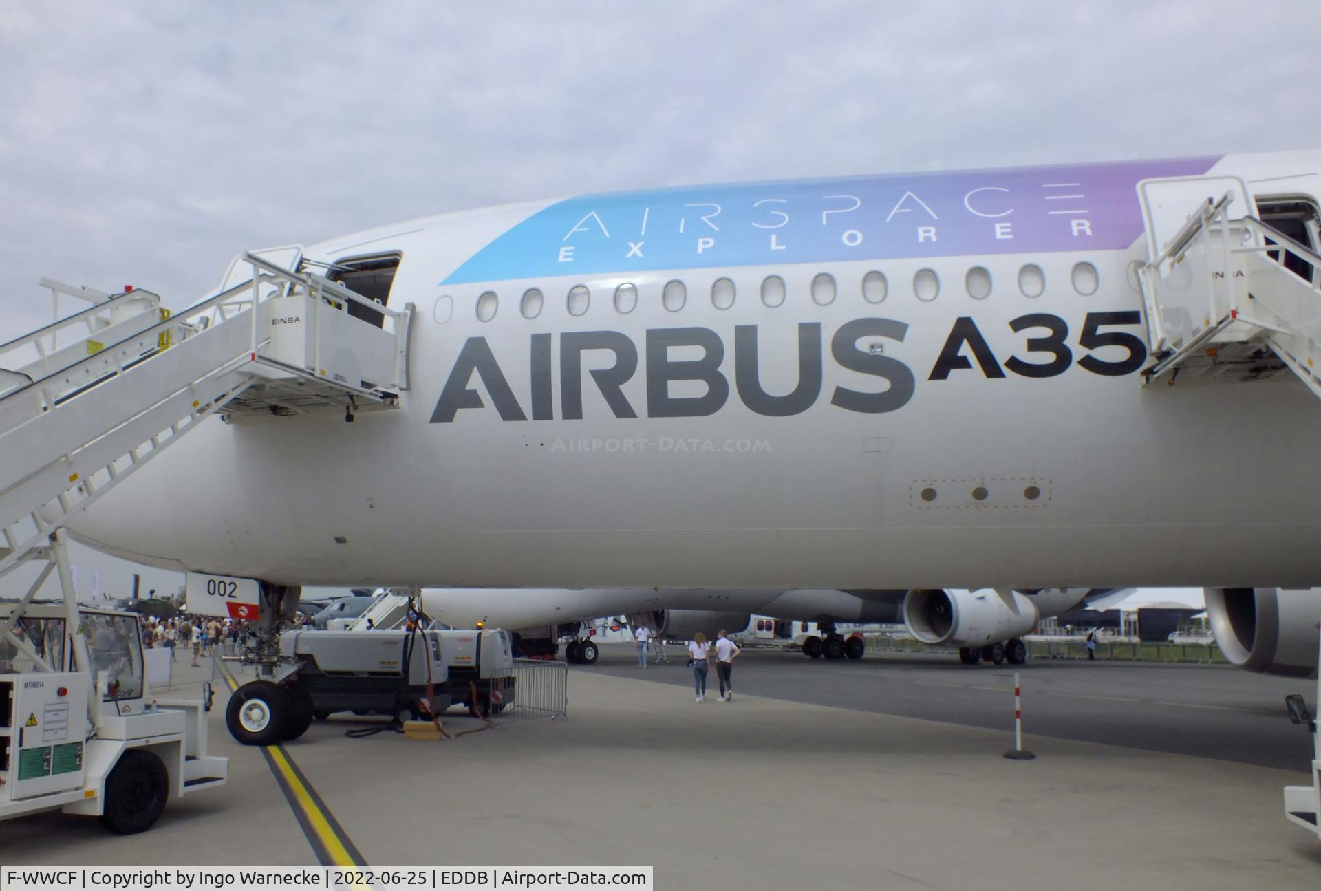F-WWCF, 2013 Airbus A350-941 C/N 002, Airbus A350-941 Airspace Explorer (cabin technology demonstrator) at ILA 2022, Berlin