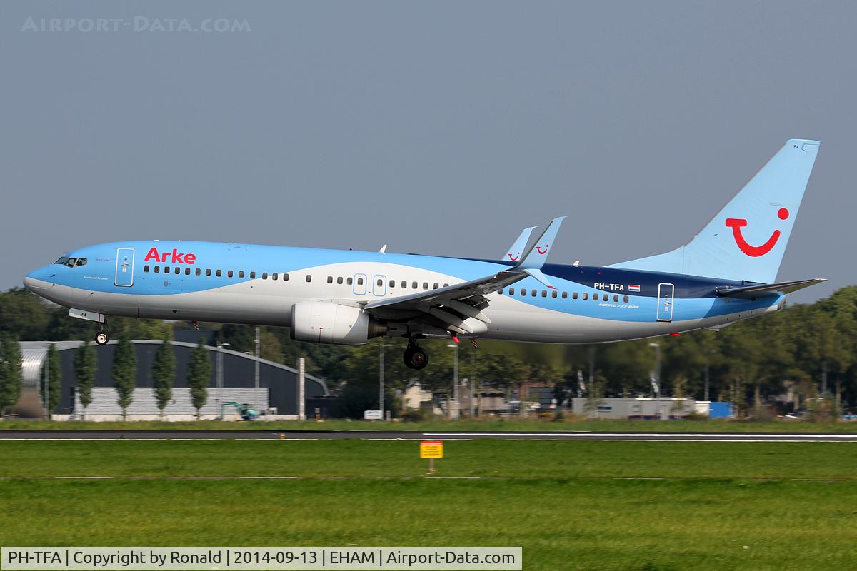 PH-TFA, 2007 Boeing 737-8K5 C/N 35100, at spl