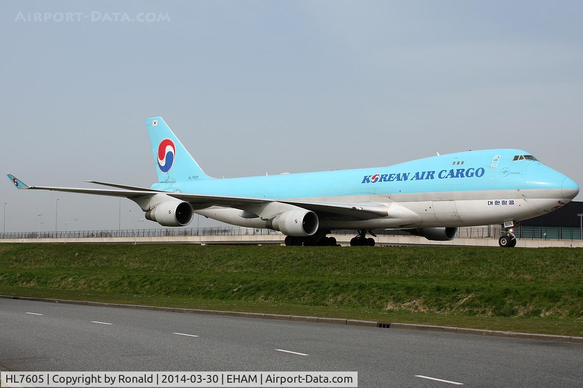 HL7605, 2006 Boeing 747-4B5ERF C/N 35526, at spl