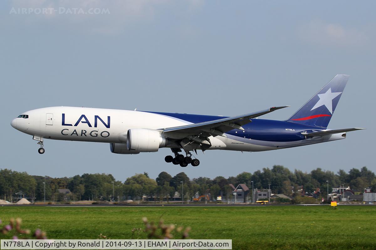 N778LA, 2012 Boeing 777-F6N C/N 41518, at spl